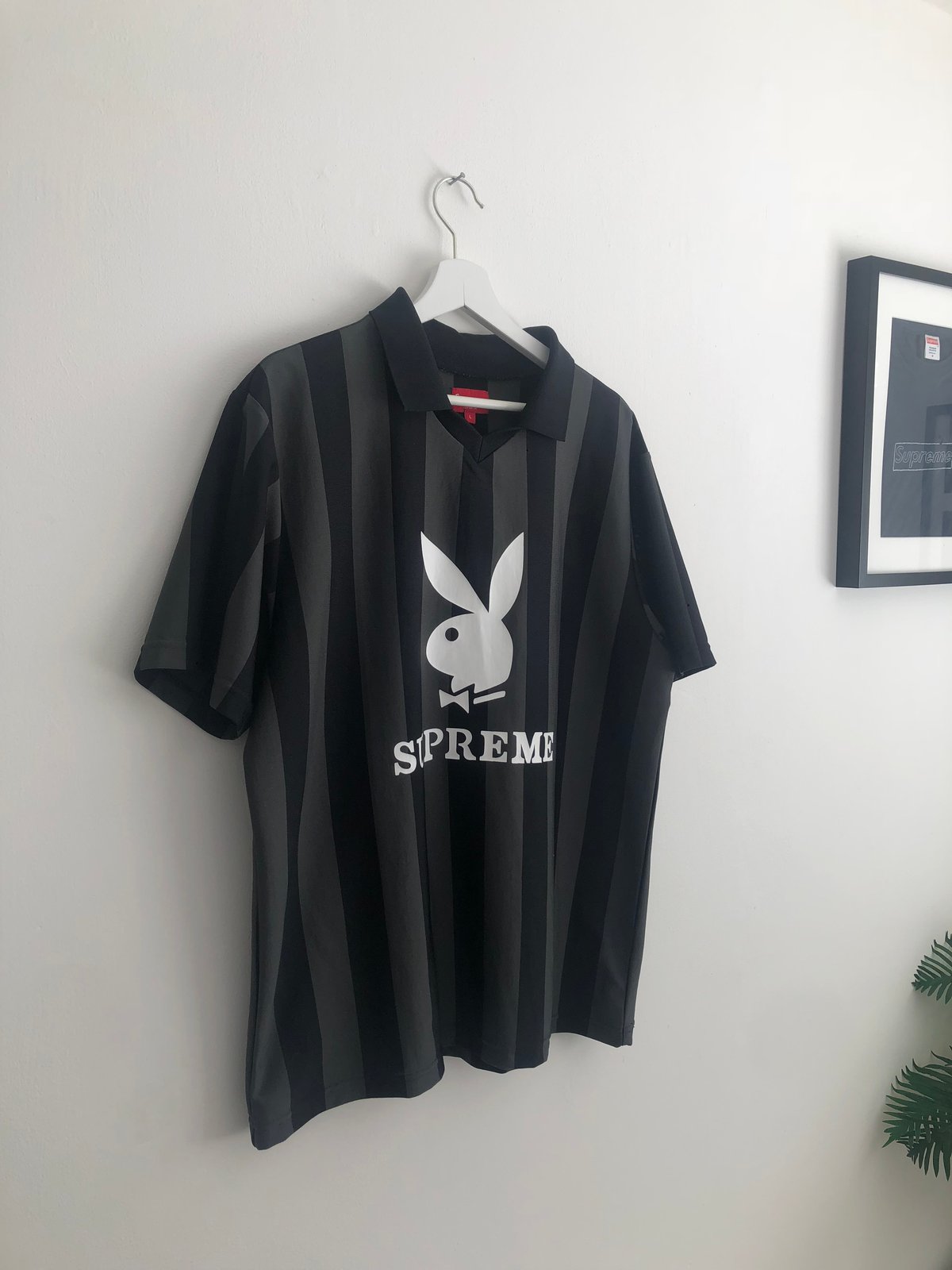 Supreme x Playboy jersey size L | Aarons Archive