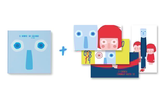Image of "El hombre sin lágrimas" + Miniprints