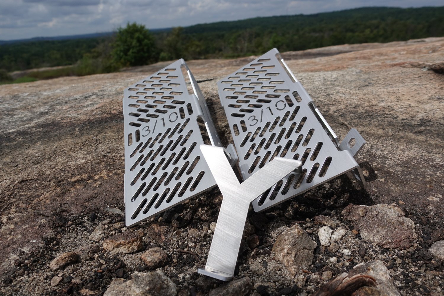 Image of 2002-2018 YZ125cc & YZ250cc Radiator Guard/Brace