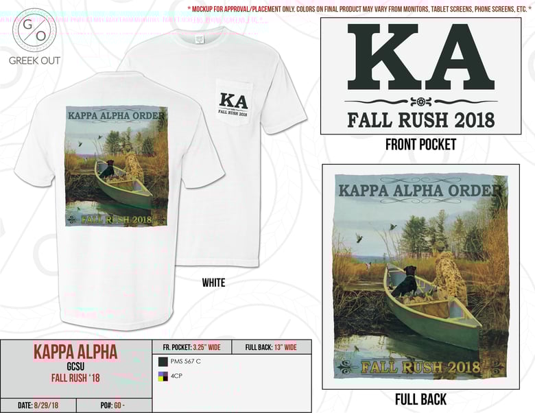 Image of KAPPA ALPHA - GCSU - FALL RUSH 2018