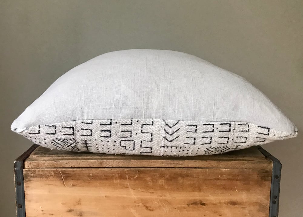 Image of Geometric Mudcloth Pillow 20”x20”