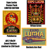 Expo Lucha Poster Pack