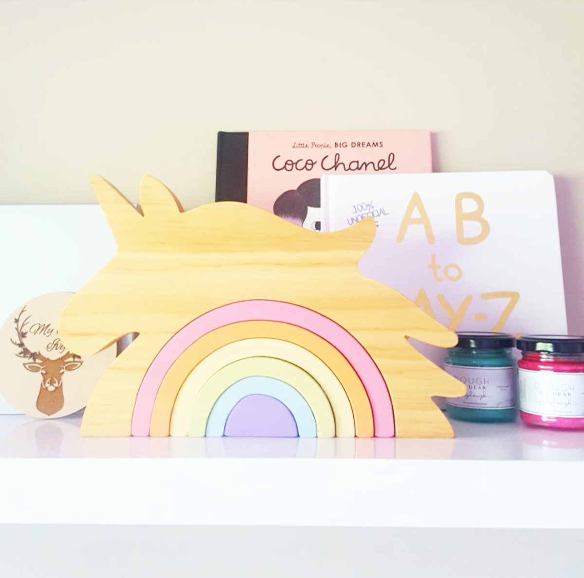 Image of Unicorn Rainbow Stacker