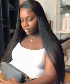 Image of Straight Frontal Wig