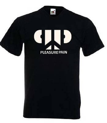 Image of Pleasurepain Peace Symbol T-Shirt