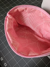 Image 2 of Asian Cherry Blossom Silky Pink Clutch Purse 