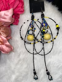 Image 1 of Sigma Sparkle Large hoop earrings