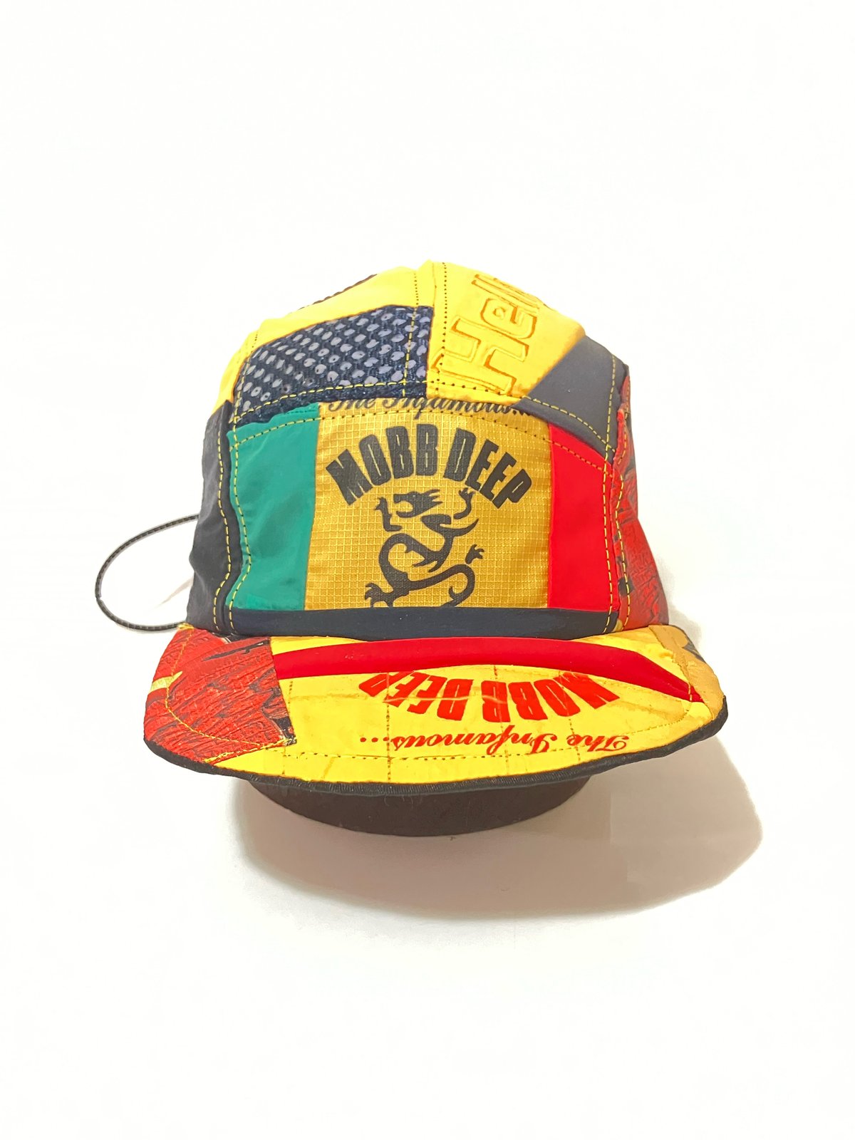 Helly Mobb Deep Patchwork 3M Glow Upcycled Hat