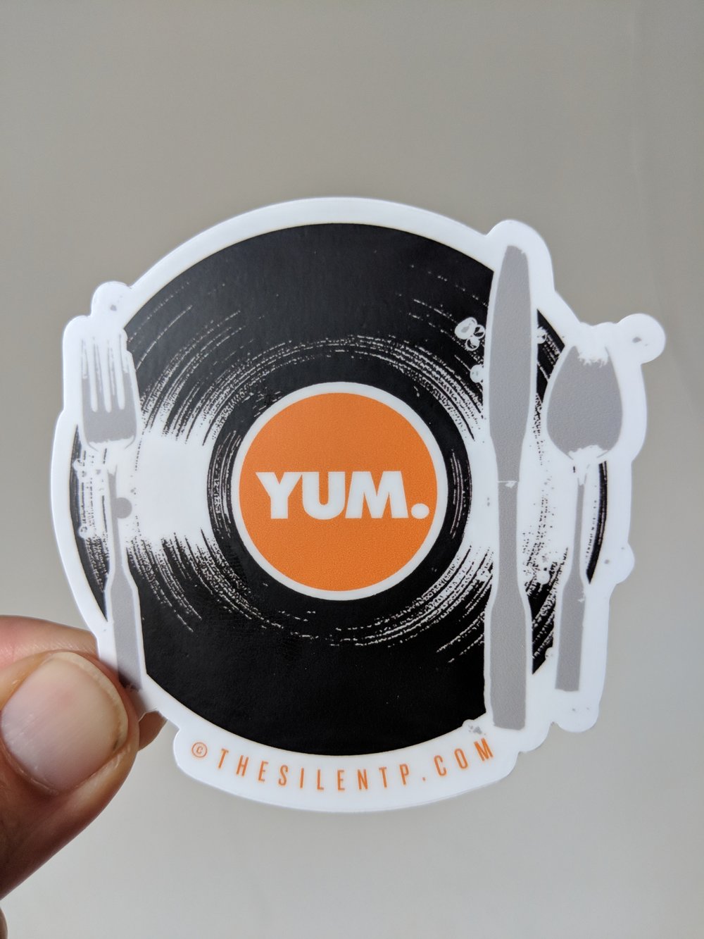 YUM. Vinyl Die cut sticker
