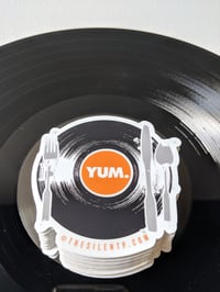 Image 2 of YUM. Vinyl Die cut sticker
