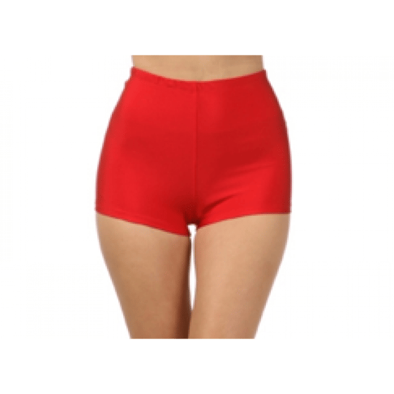 Image of Red Spandex Shorts 