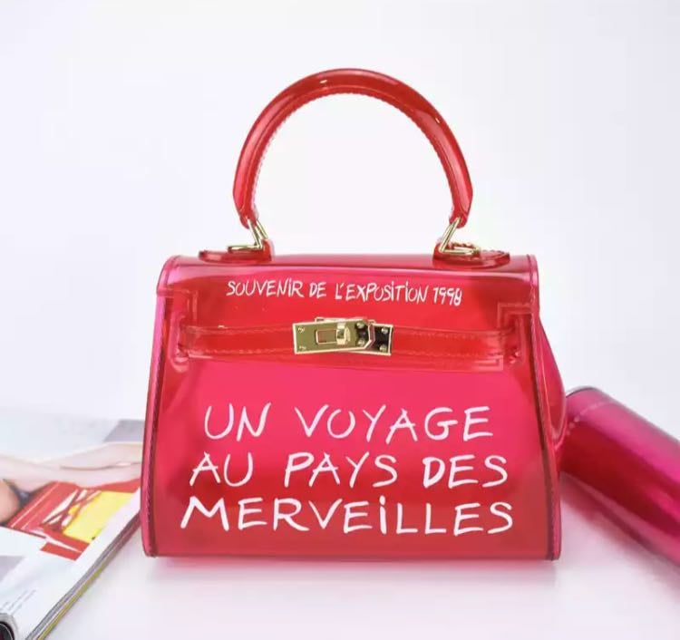 Red un voyage on sale bag