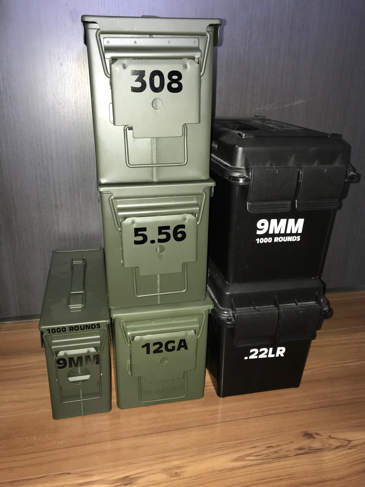 Image of Ammo Can Caliber Identifier Decals