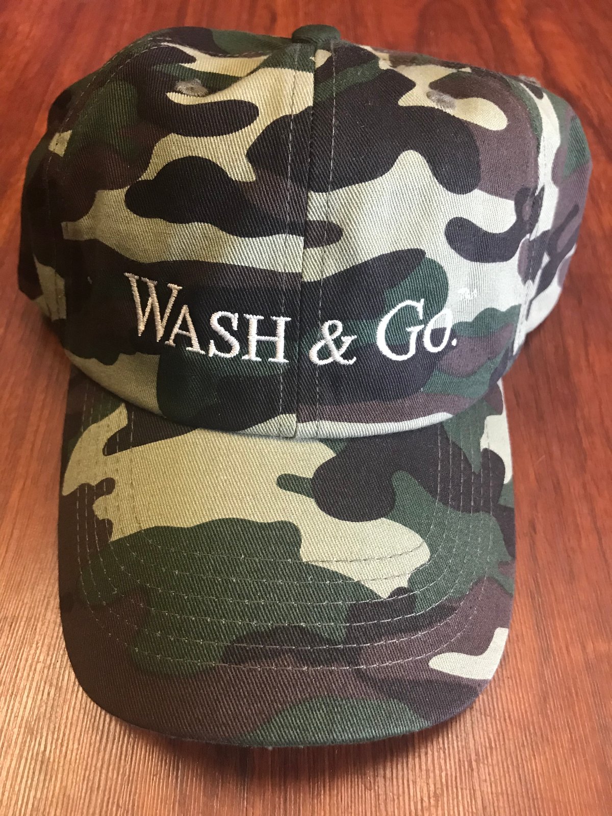 Image of WASH & GO.™ Embroidered Baseball Cap CAMO