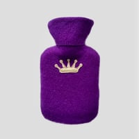 Image 2 of Pure Cashmere Crown Mini Hot Water Bottle (Limited Edition)