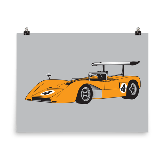 Image of MCLAREN M8B CAN-AM print