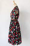 Image of SOLD Apples And Flowers Dress