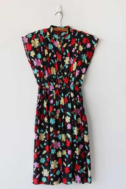 Image of SOLD Apples And Flowers Dress