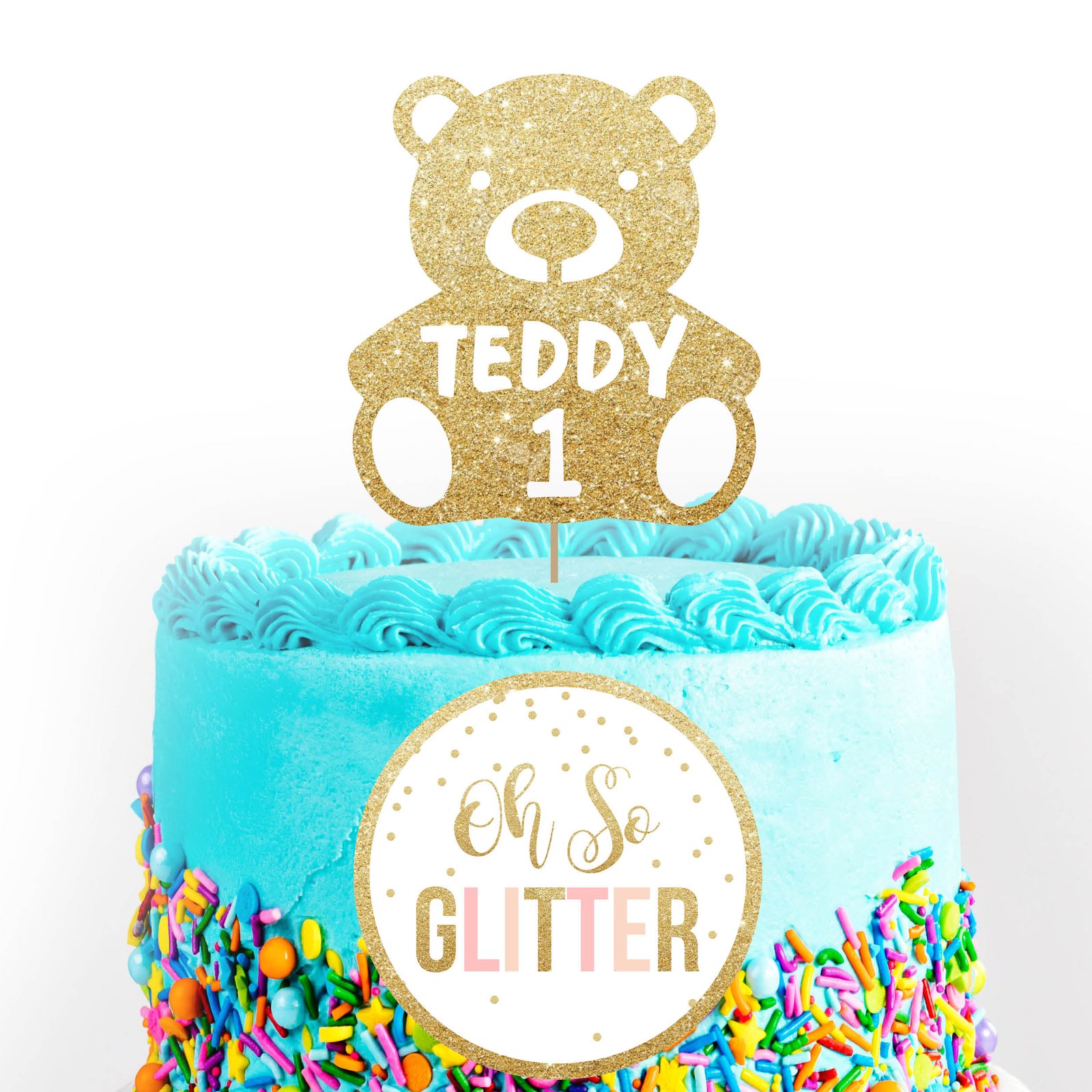 teddy bear cake topper – SugArtFactory