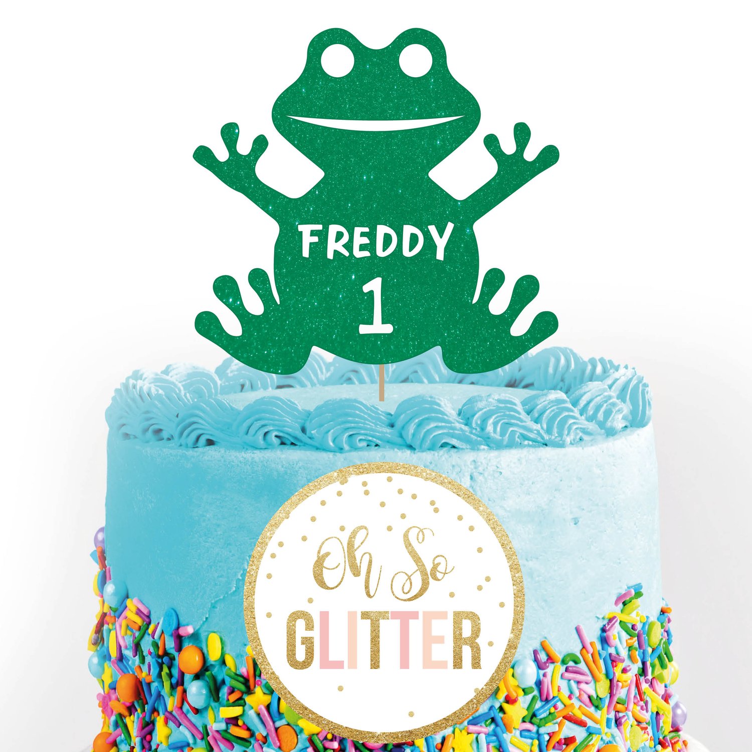Image of Frog Cake Topper