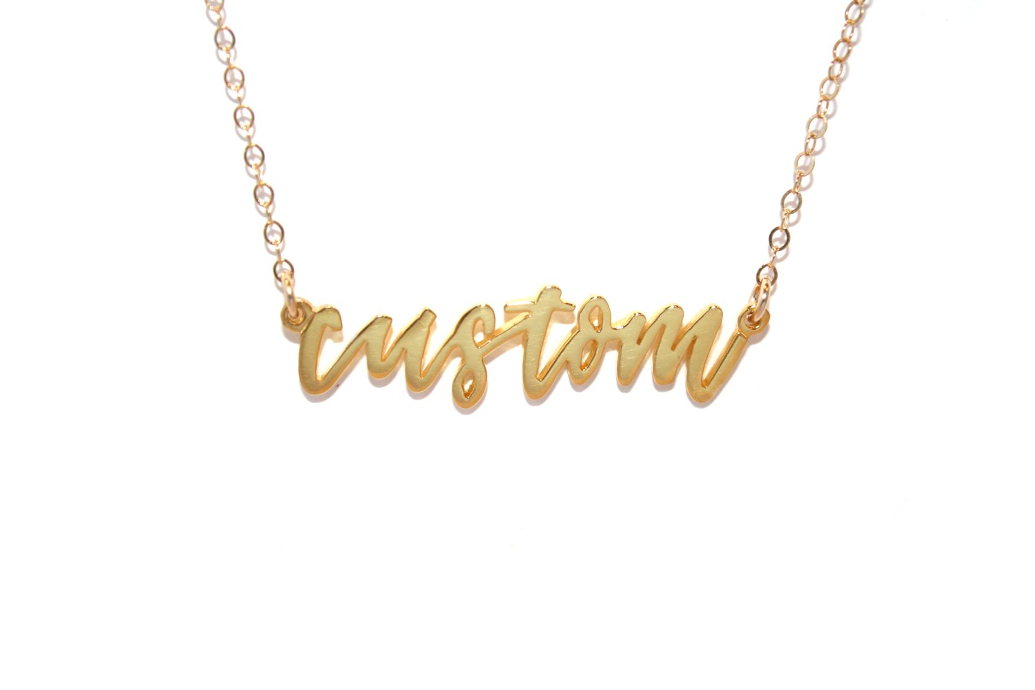 Image of GB x Letters AF Collab Necklace