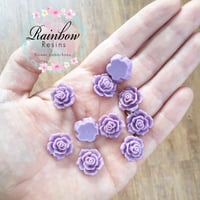 Lilac roses x 10