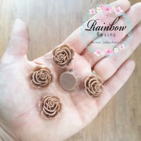 Sable brown roses x 10