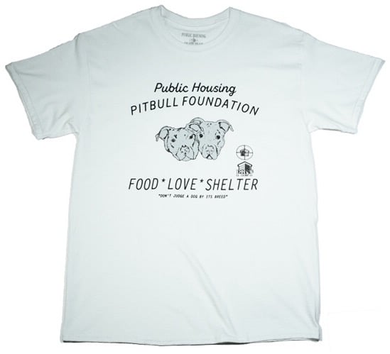 Image of WHITE (PHST PITBULL FOUNDATION) T-SHIRT