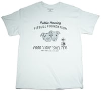 Image 1 of WHITE (PHST PITBULL FOUNDATION) T-SHIRT
