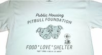 Image 2 of WHITE (PHST PITBULL FOUNDATION) T-SHIRT