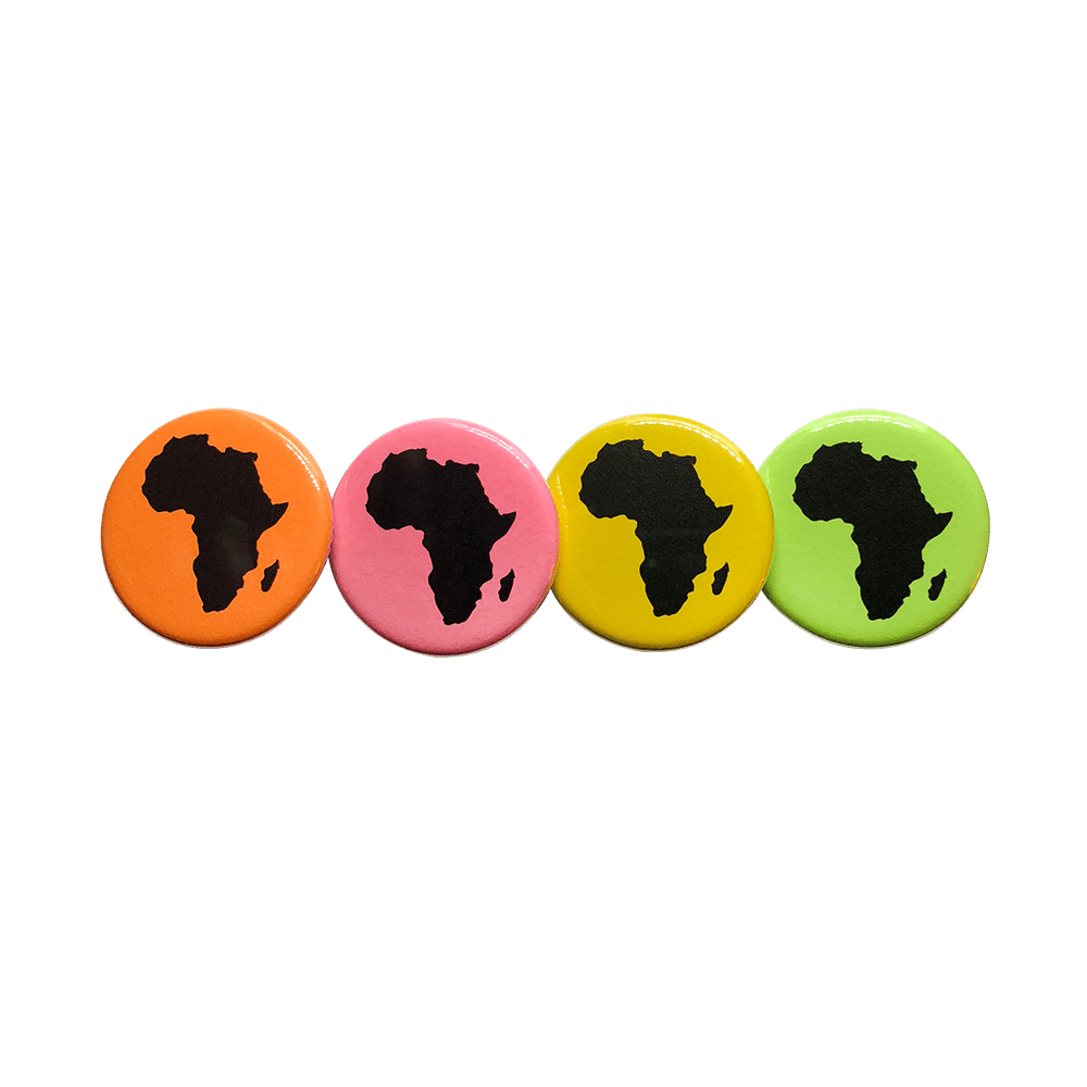 Image of Africa Button 4-Pack