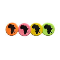 Image 1 of Africa Button 4-Pack