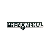 Phenomenal Woman Pin (Black)
