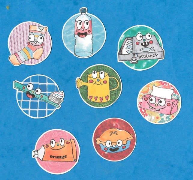 Image of Le pack de stickers numéro deux.