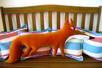 Image 1 of Large Fox Cushion