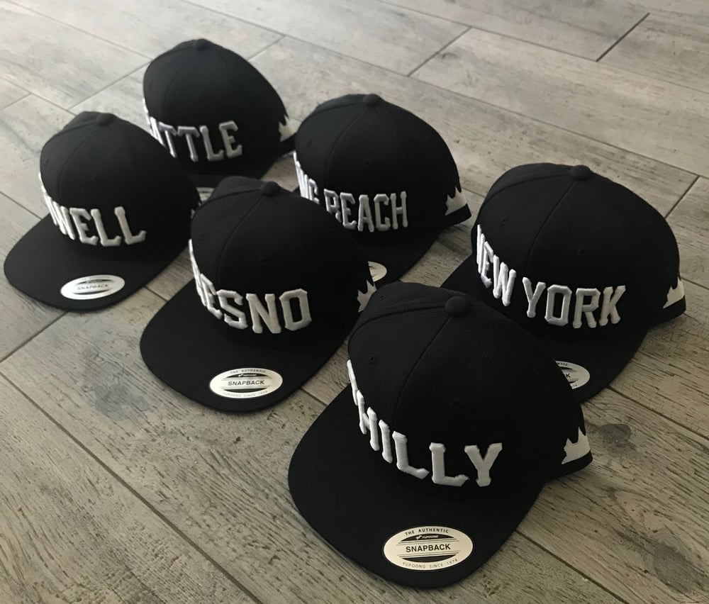 Image of CITY/STATE SNAPBACKS (Limited Edition)