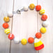 Image of ROCK BOTTOM HALLOWEEN BLOWOUT SALE Halloween Chunky Bead Necklaces -4styles