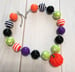 Image of ROCK BOTTOM HALLOWEEN BLOWOUT SALE Halloween Chunky Bead Necklaces -4styles