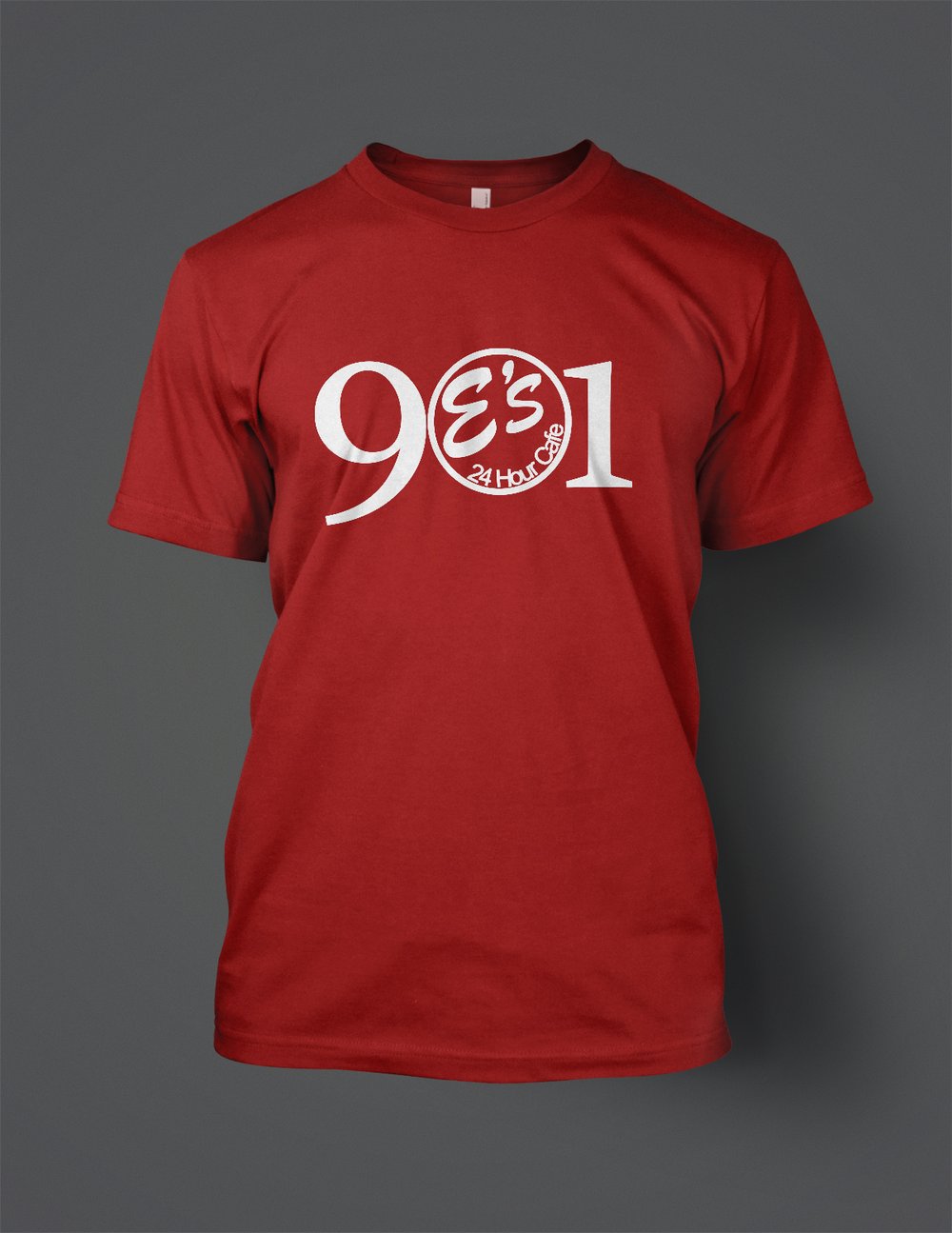 Image of Red 901 E's tee