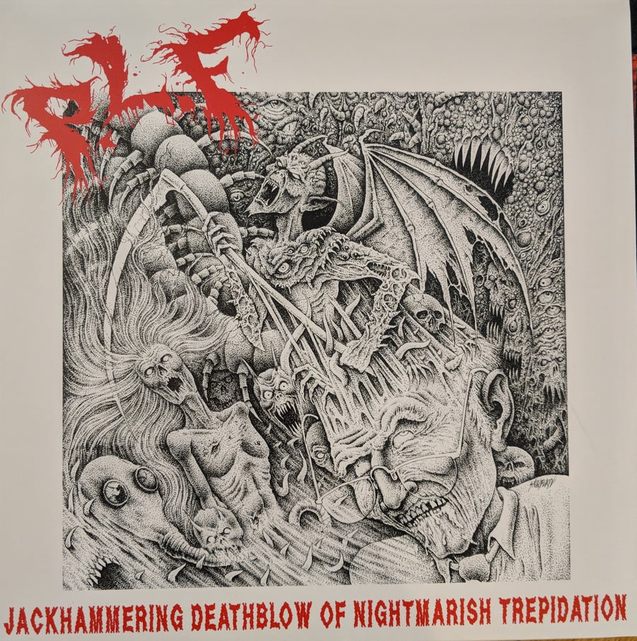 Image of LIMITED RESTOCK - PLF - Jackhammering Deathblow of Nightmarish Trepidation LP