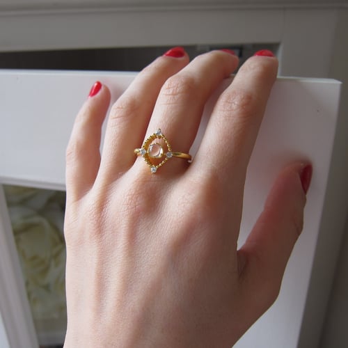 Image of Moonstone Eclipse ring