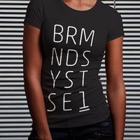 Bermondsey Street 'Vowel-free' Ladies' T-shirt