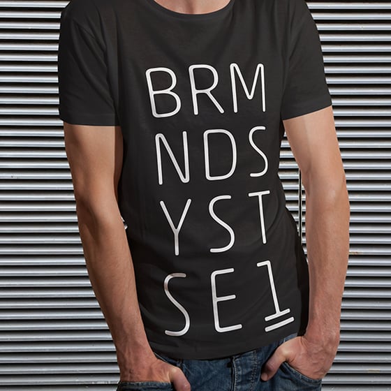 Image of Bermondsey Street 'Vowel-free' Men's T-shirt