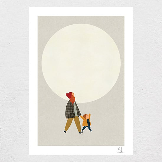 Image of Under the Moon Print