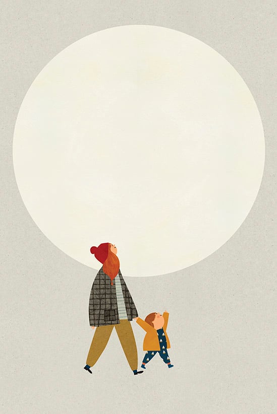 Image of Under the Moon Print