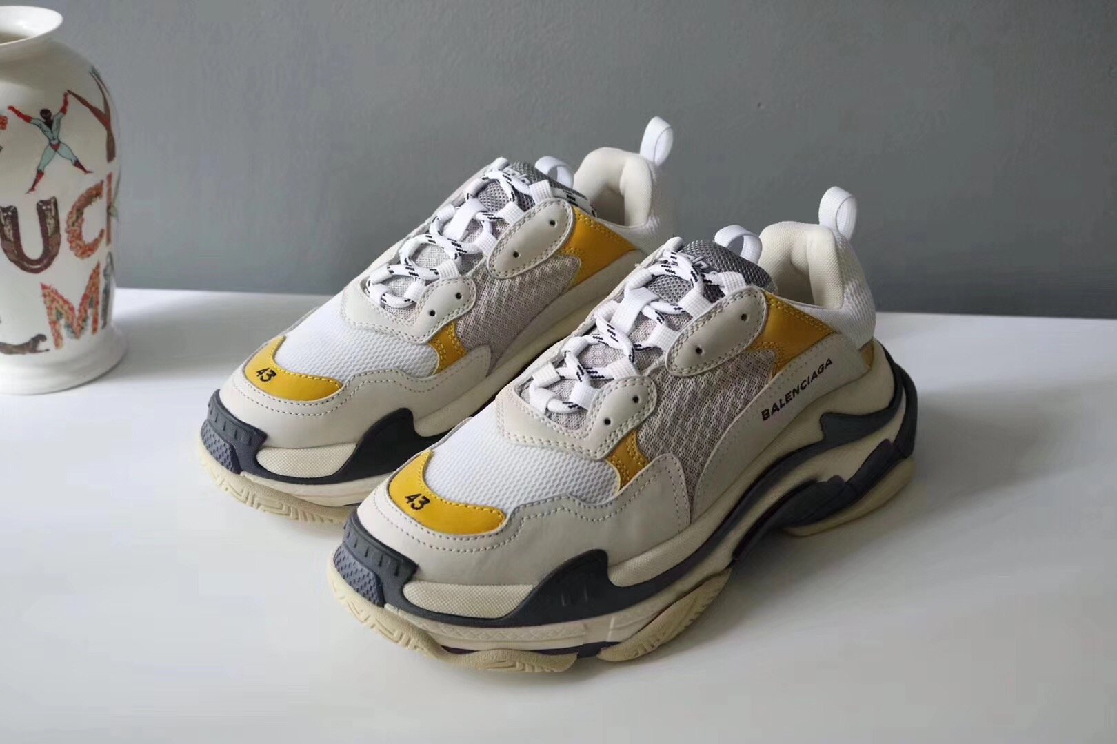 Image of Balenciaga triple S Yellow