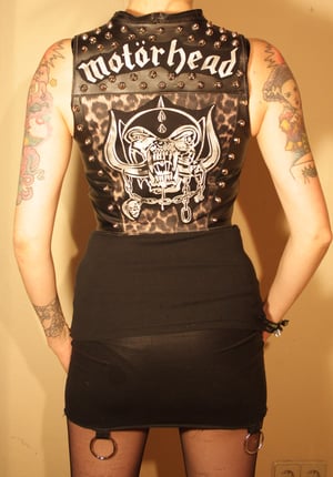 Image of Studded Motörhead vest