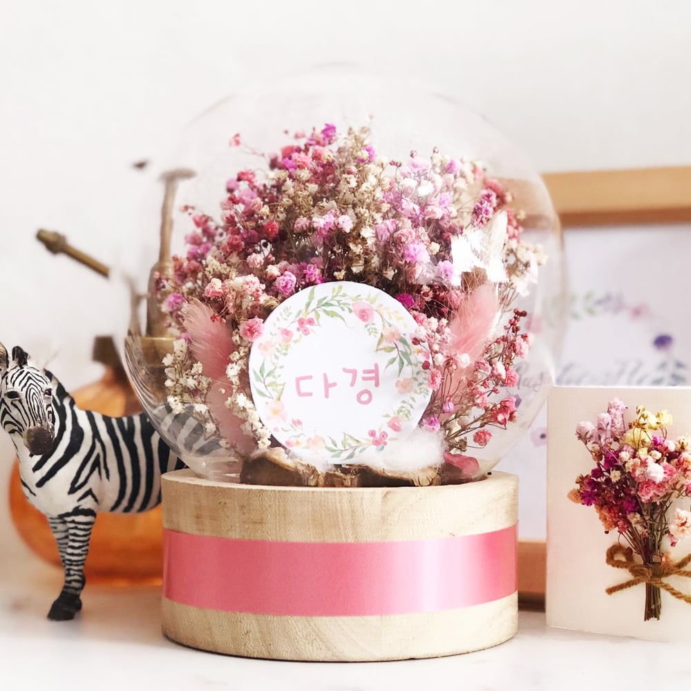 Image of Cerise in a Globe