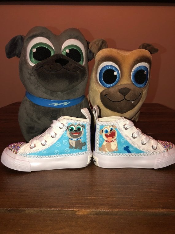 puppy dog pals slip on shoes