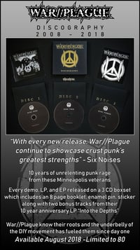 WAR//PLAGUE 3 CD Discography + more
